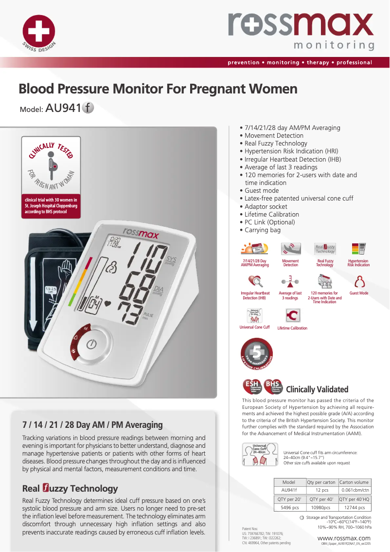 Image de la première page du manuel de l'appareil AU941f