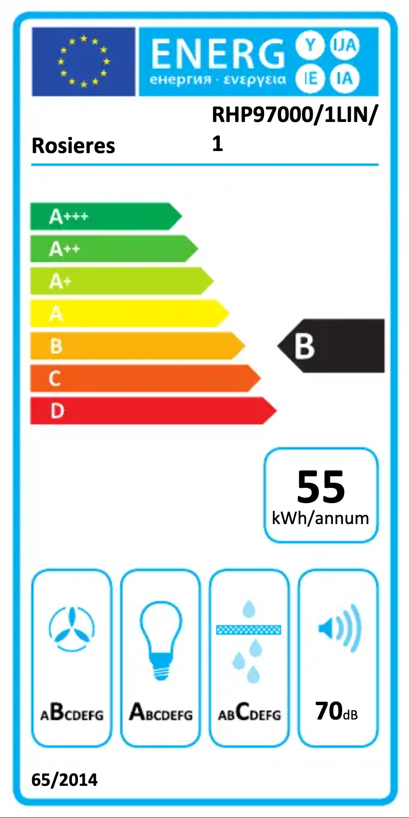Image de la première page du manuel de l'appareil RHP97000/1LIN/1