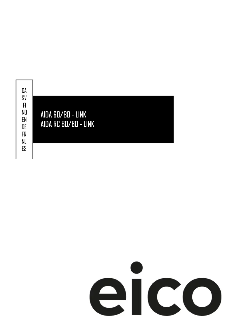 Page n°1 - Manuel utilisateur Eico Aida 80 LED SM - Link