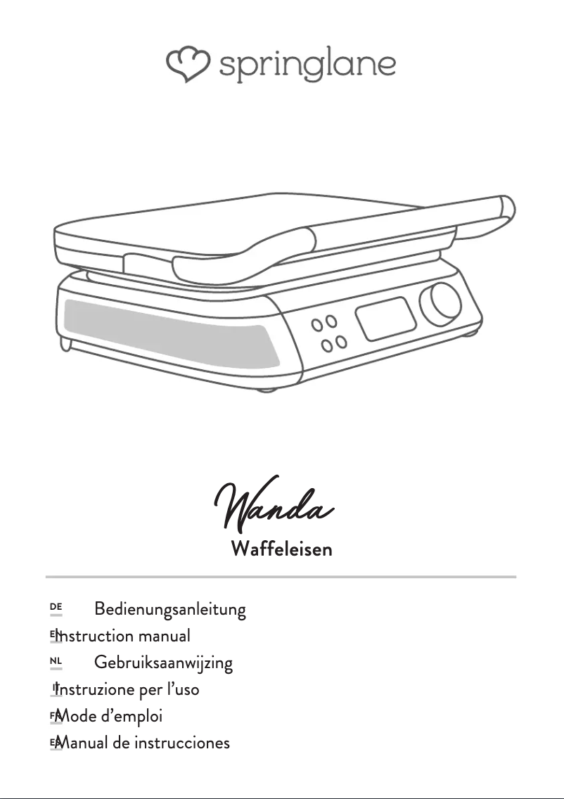 Page n°1 - Manuel utilisateur Springlane Wanda