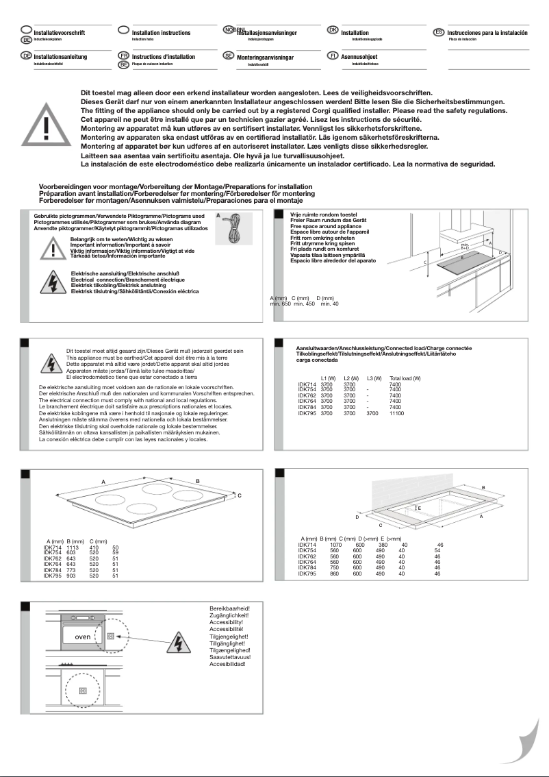 Page n°1 - Manuel utilisateur Pelgrim IDK764