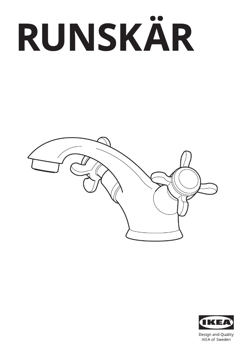 Página 1 del manual Manual de usuario Ikea RUNSKÄR 504.573.46