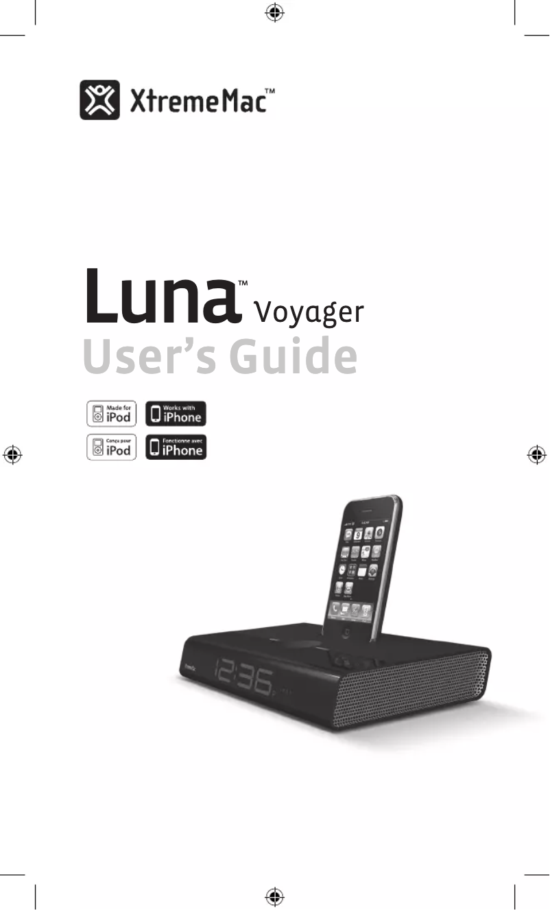 Página 1 del manual Manual de usuario Xtrememac Luna Voyager