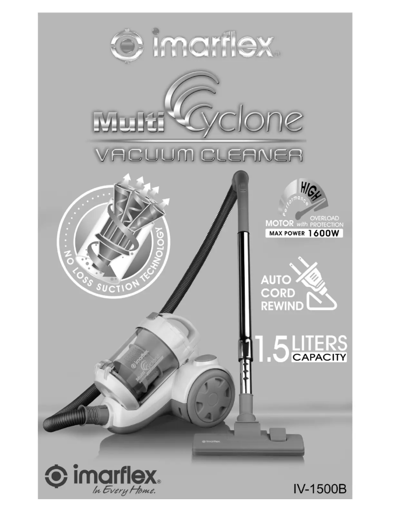 Página 1 del manual Manual de usuario Imarflex IV-1500B