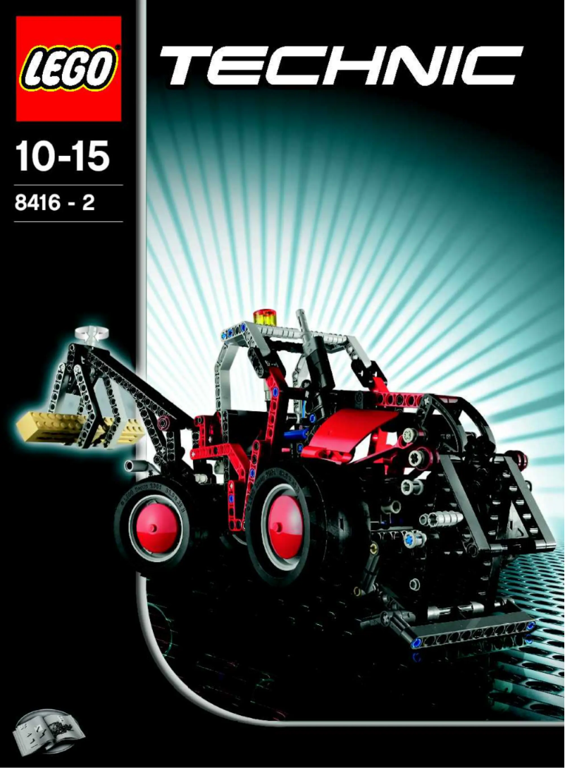 Page n°1 - Manuel utilisateur Lego Technic 8416