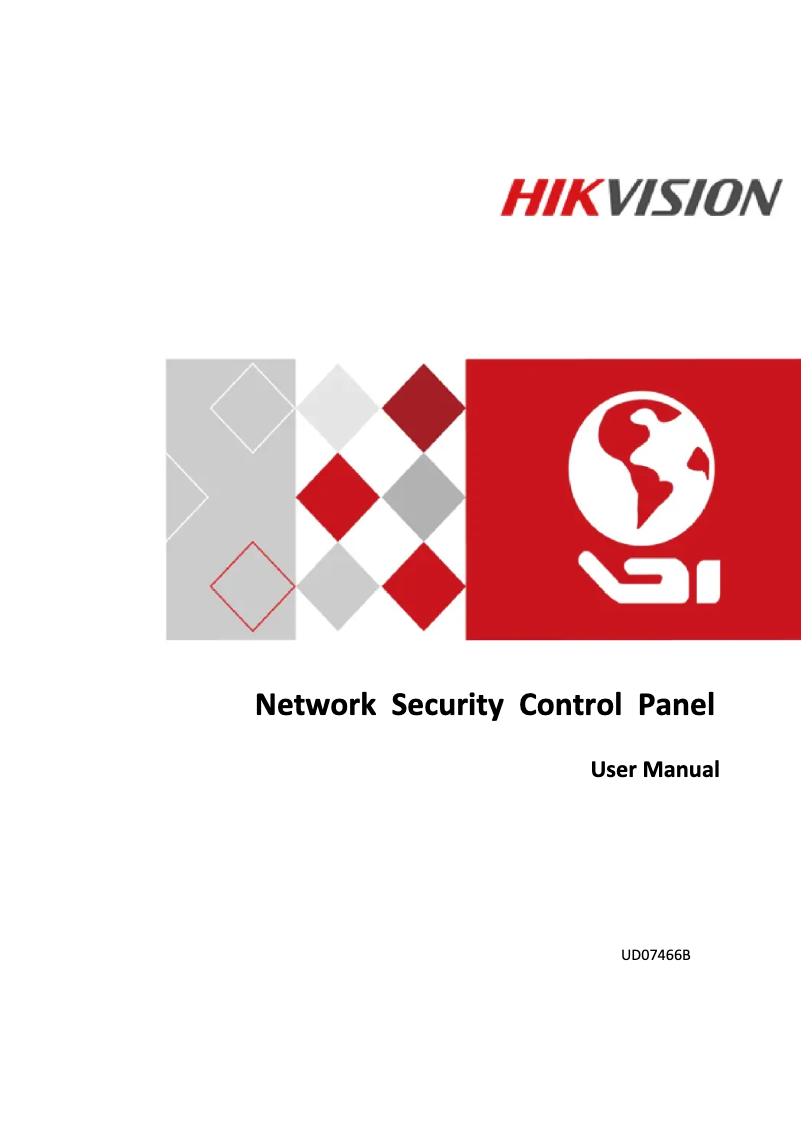 Page 1 de la notice Manuel utilisateur Hikvision DS-19A16-BNG