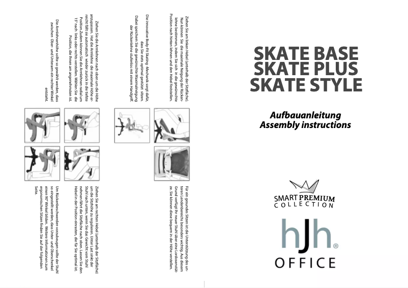 Page 1 de la notice Manuel utilisateur HJH Office Skate Style