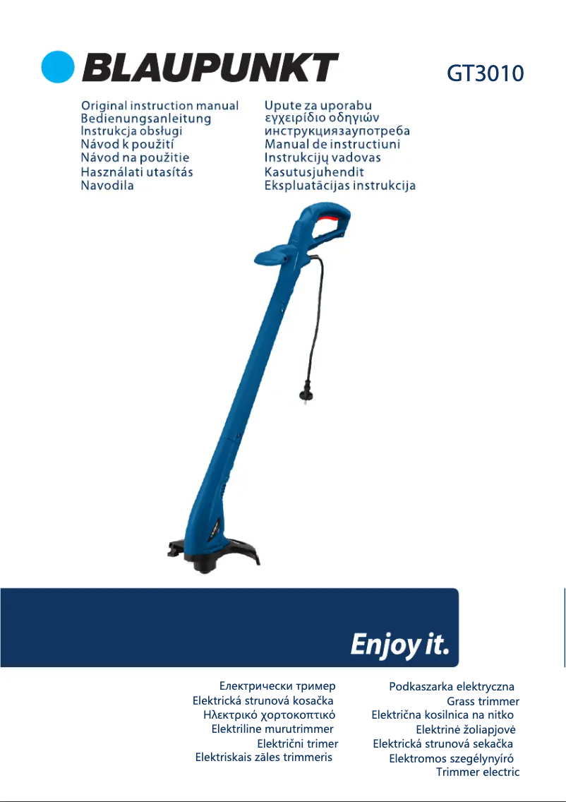 Page 1 de la notice Manuel utilisateur Blaupunkt GT3010