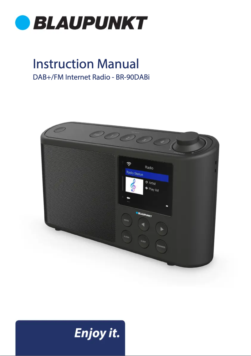 Página 1 del manual Manual de usuario Blaupunkt BR-90DABi