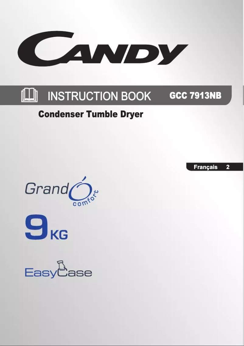 Page 1 de la notice Manuel utilisateur Candy GCC 7913NB-47