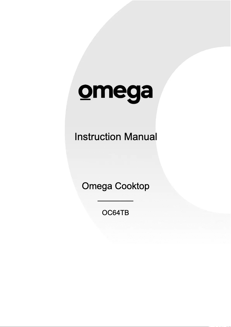 Page n°1 - Manuel utilisateur Omega OC64TB