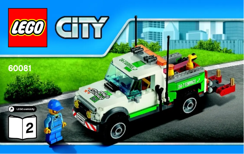 Page 1 of the manual User Manual Lego City 60081