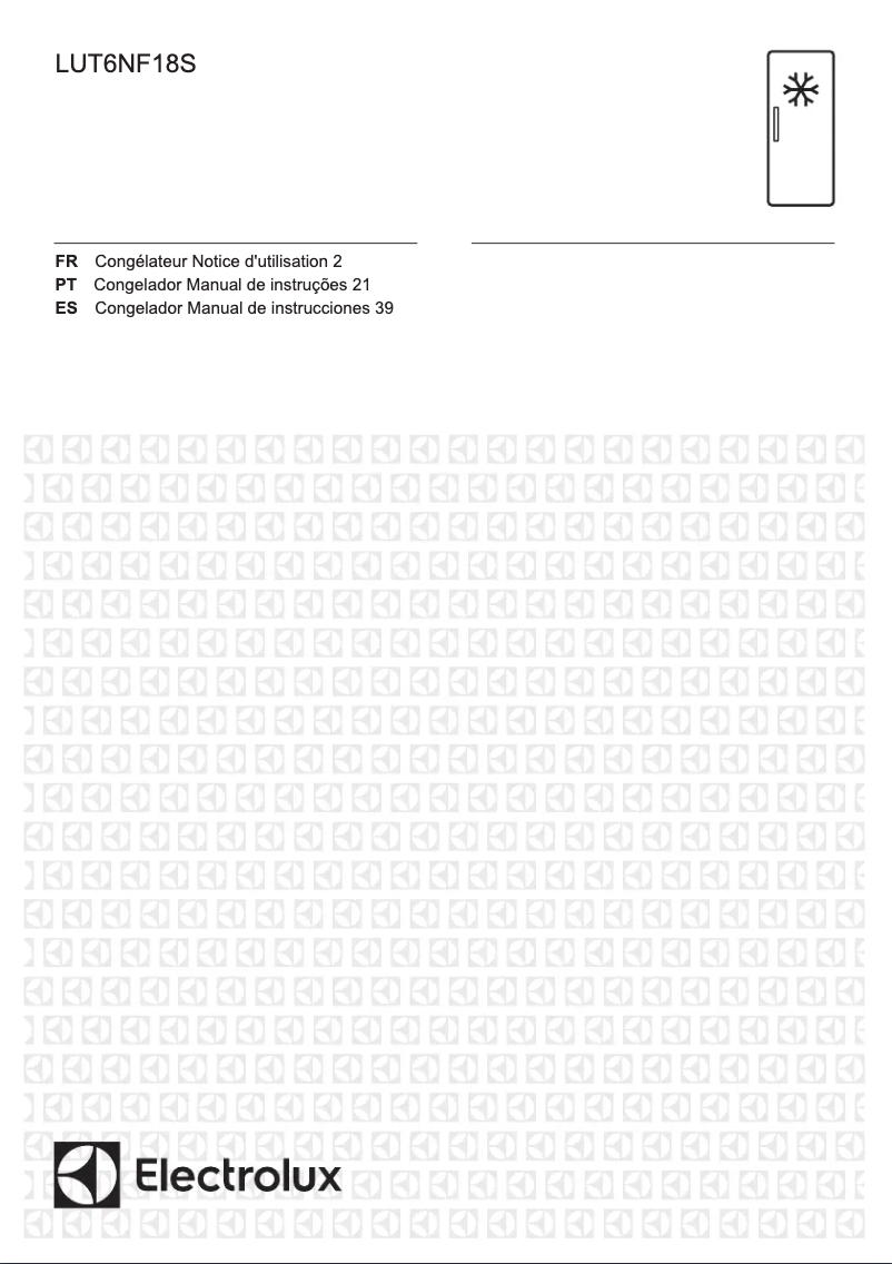 Image de la première page du manuel de l'appareil LUT6NF18S