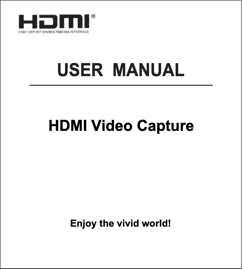 Image de la première page du manuel de l'appareil U2H41