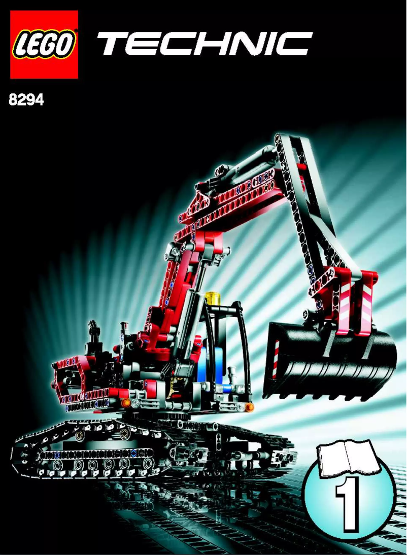 Page 1 de la notice Manuel utilisateur Lego Technic 8294