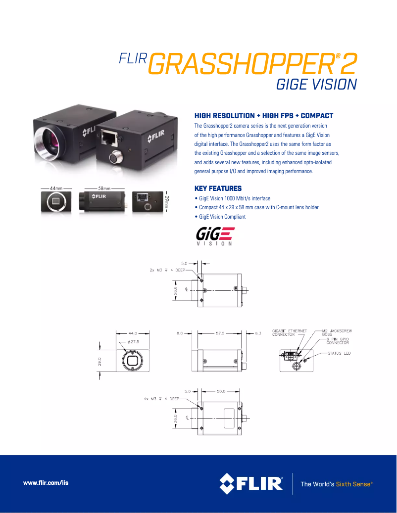 Image de la première page du manuel de l'appareil Grasshopper2
