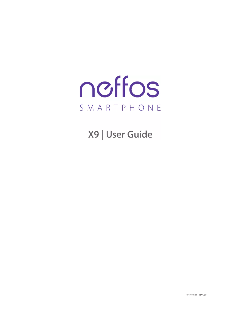 Page 1 de la notice Manuel utilisateur TP-Link Neffos X9