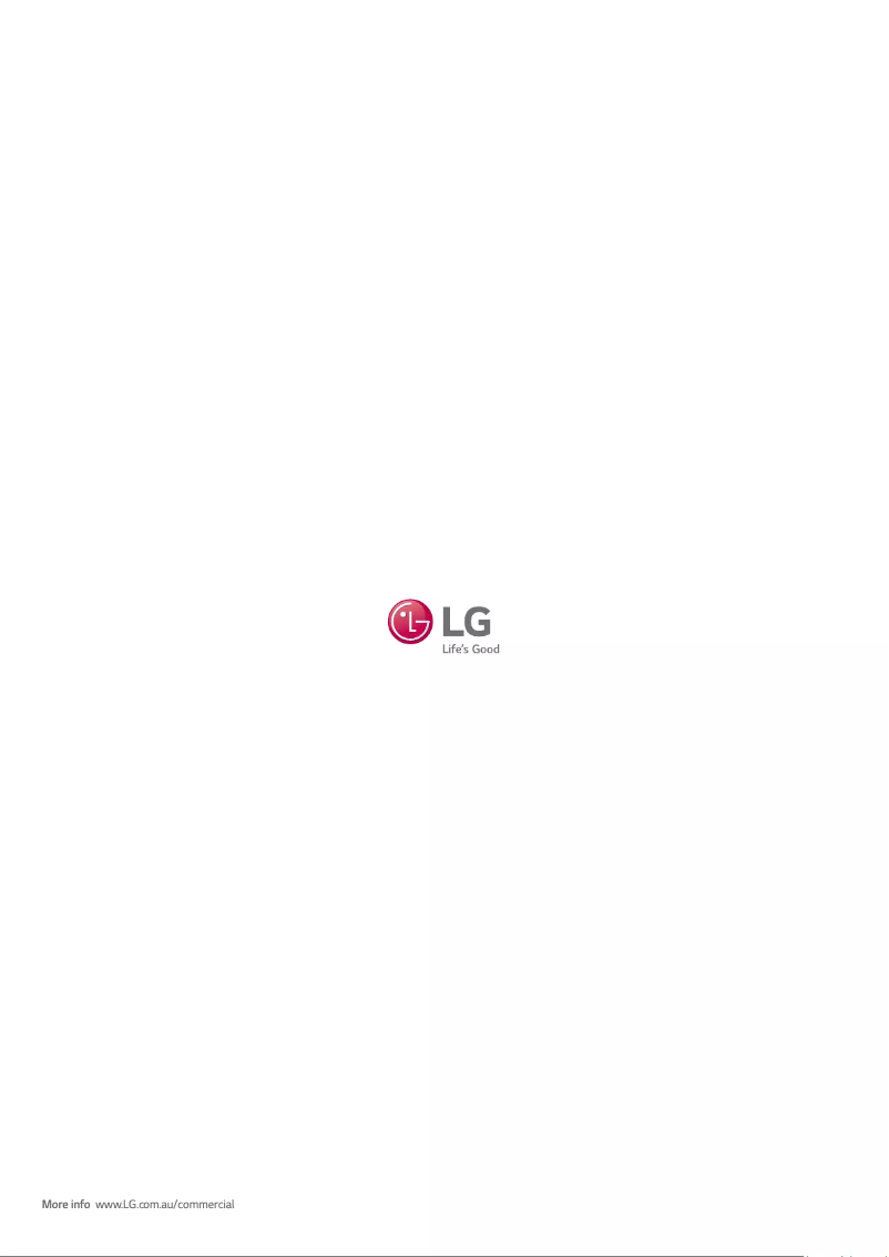 Página 1 del manual Ficha técnica LG 86BH5C