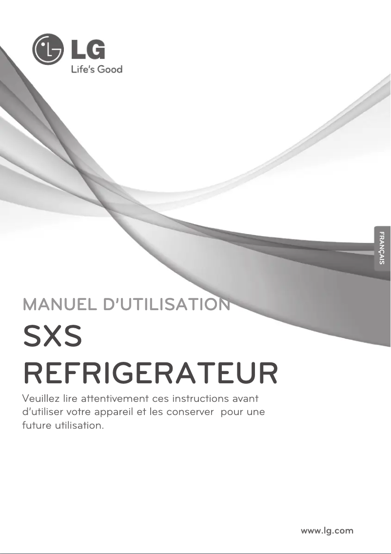 Image de la première page du manuel de l'appareil GSL325PZYZ