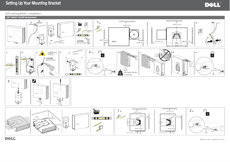 Page n°1 - Guide d'installation Dell OptiPlex 780