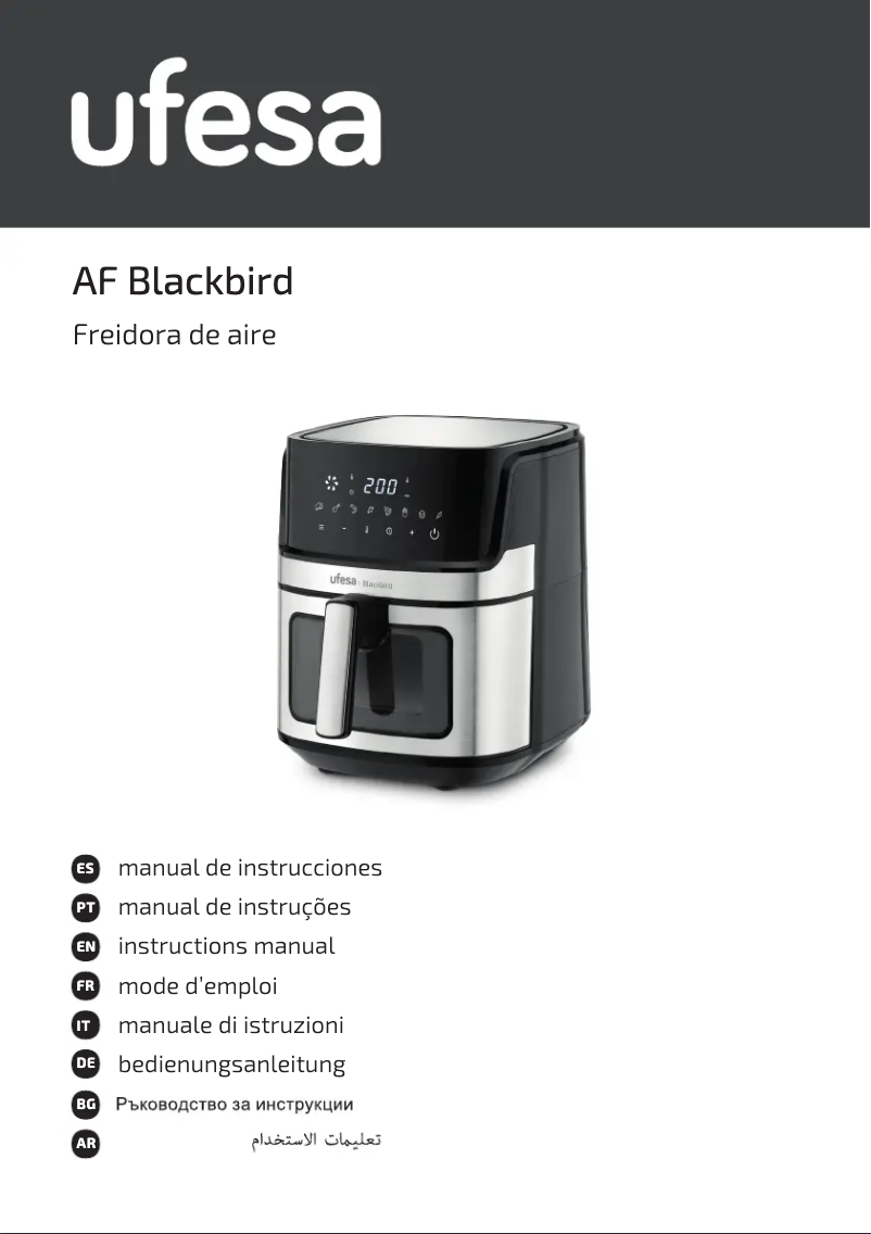 Page n°1 - Manuel utilisateur Ufesa Blackbird