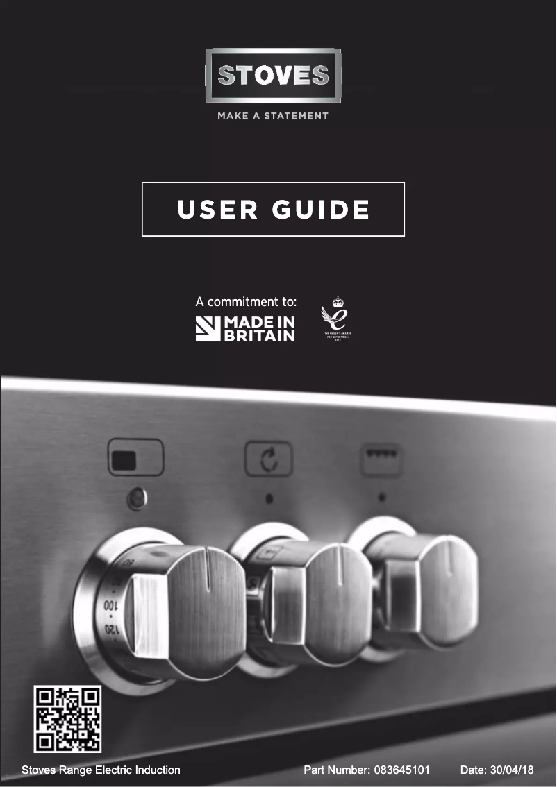 Page n°1 - Manuel utilisateur Stoves Sterling S1100 EI DeLuxe