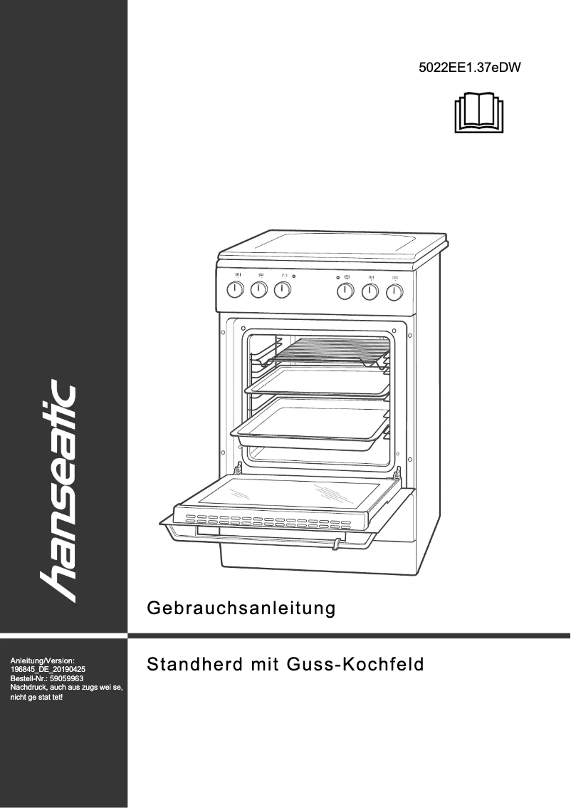 Página 1 del manual Manual de usuario Hanseatic 5022EE1.37.eDW