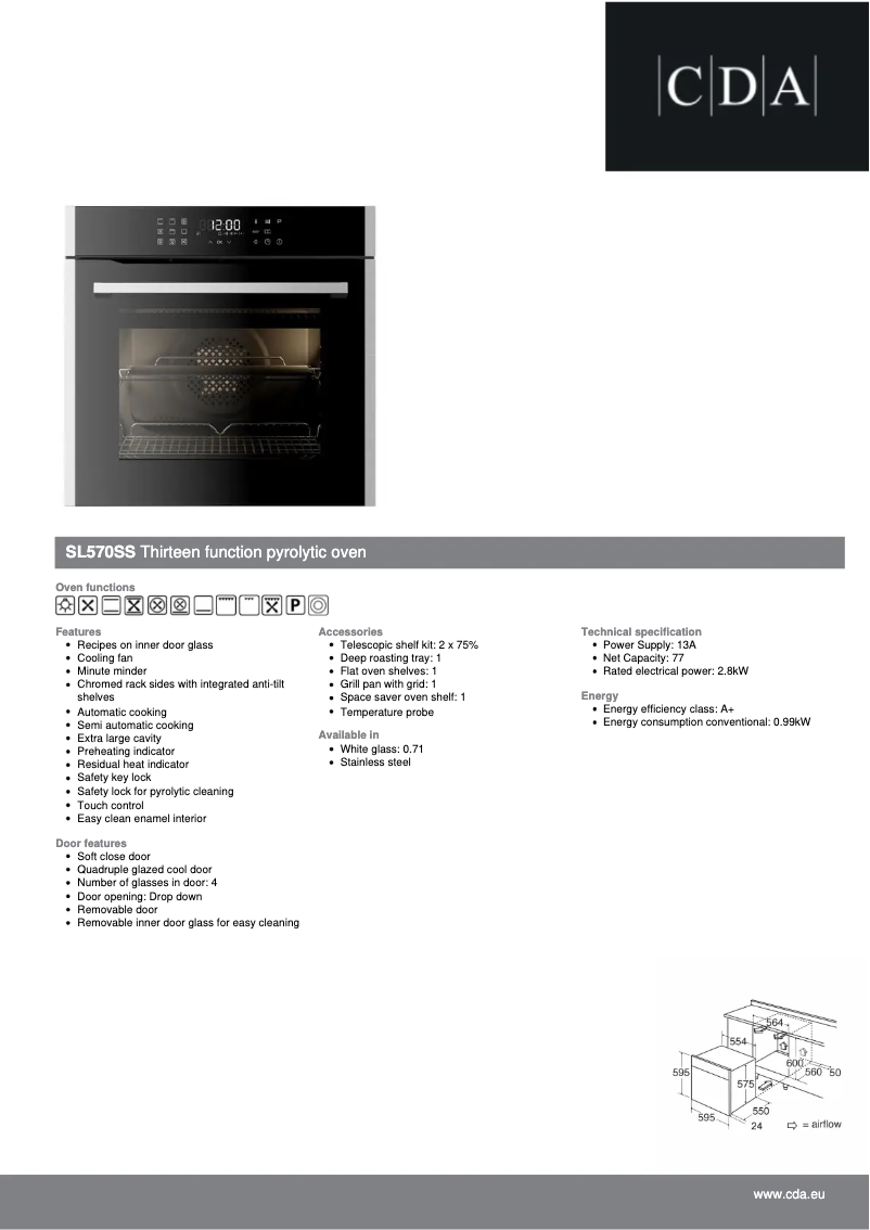 Image de la première page du manuel de l'appareil SL570SS