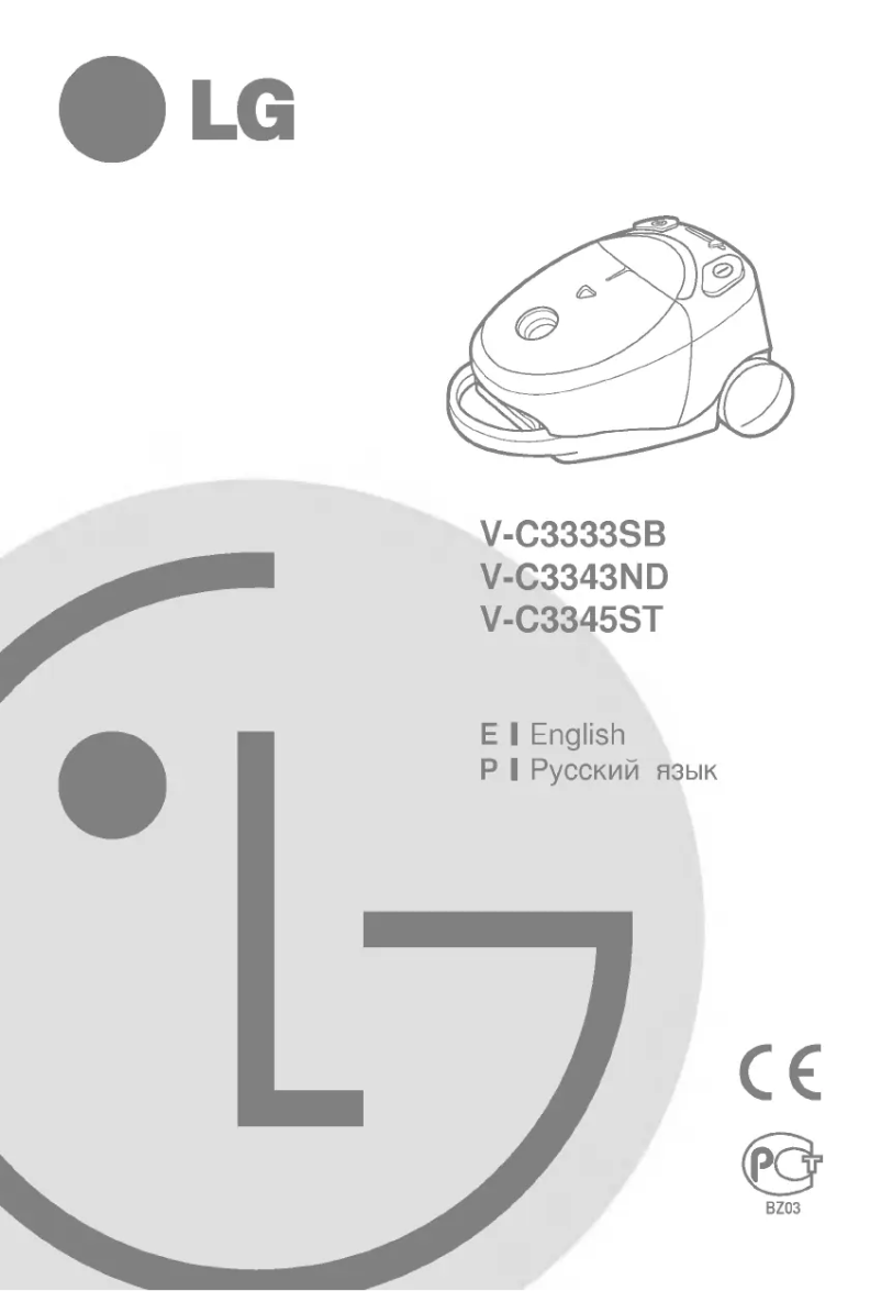 Page n°1 - Manuel utilisateur LG VTC3333SB