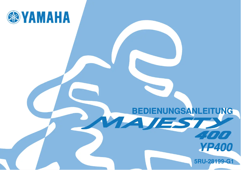 Page n°1 - Manuel utilisateur Yamaha Majesty400 (2005)