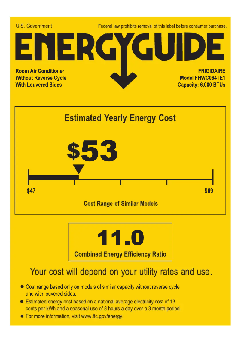 Image de la première page du manuel de l'appareil FHWC064TE1