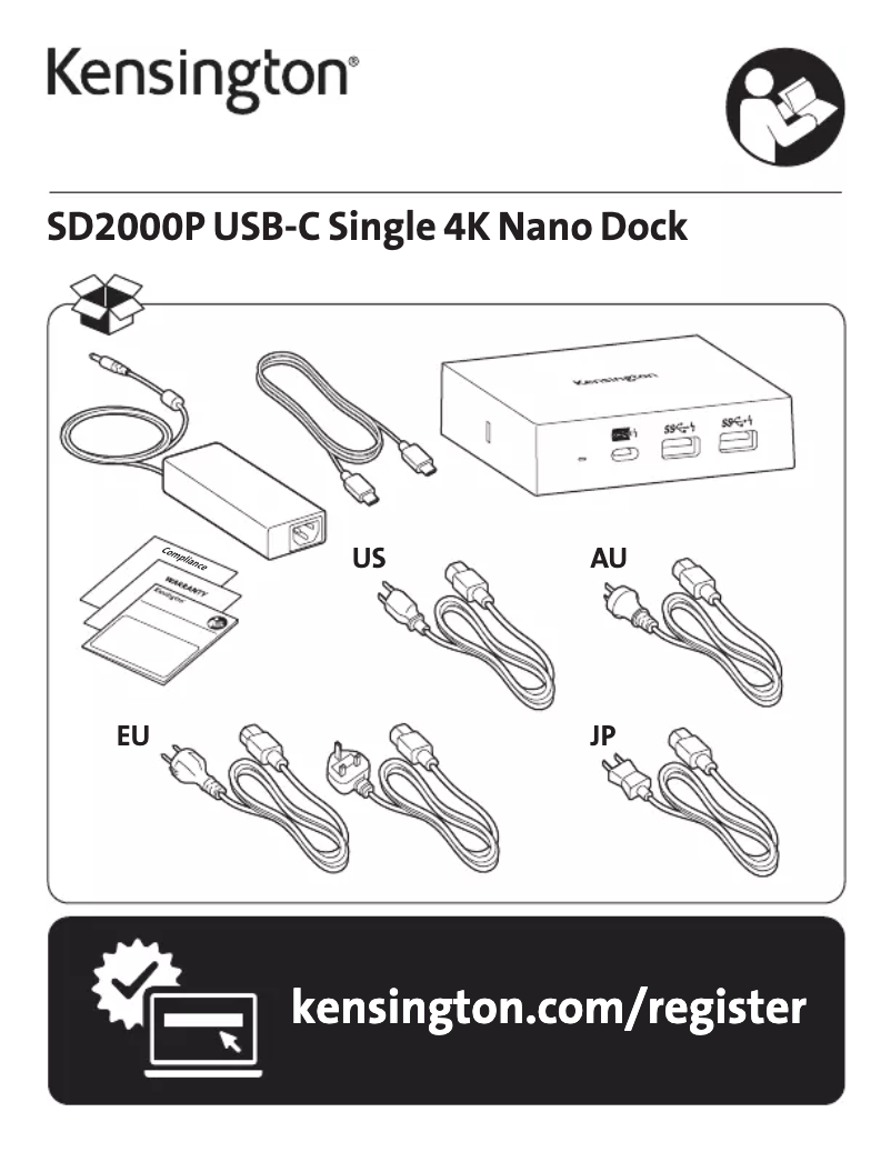 Image de la première page du manuel de l'appareil K38260NA