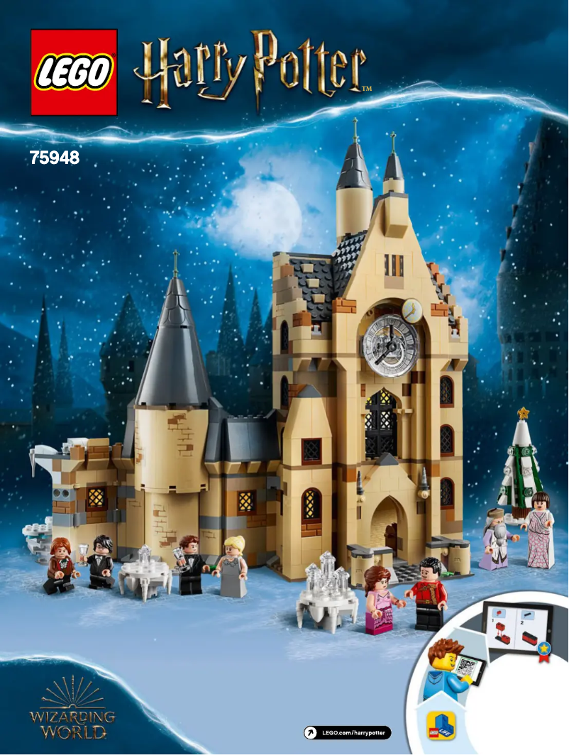 Page 1 de la notice Manuel utilisateur Lego Harry Potter 75948