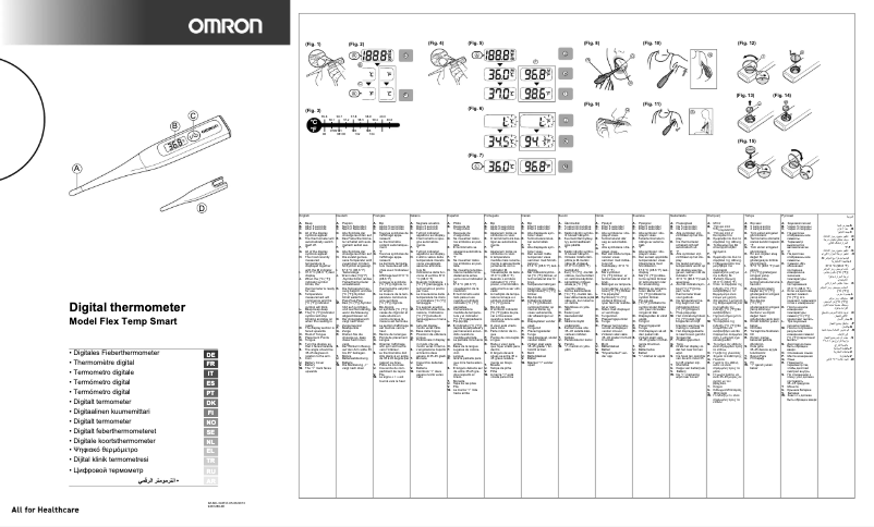 Page 1 de la notice Manuel utilisateur Omron MC-343F
