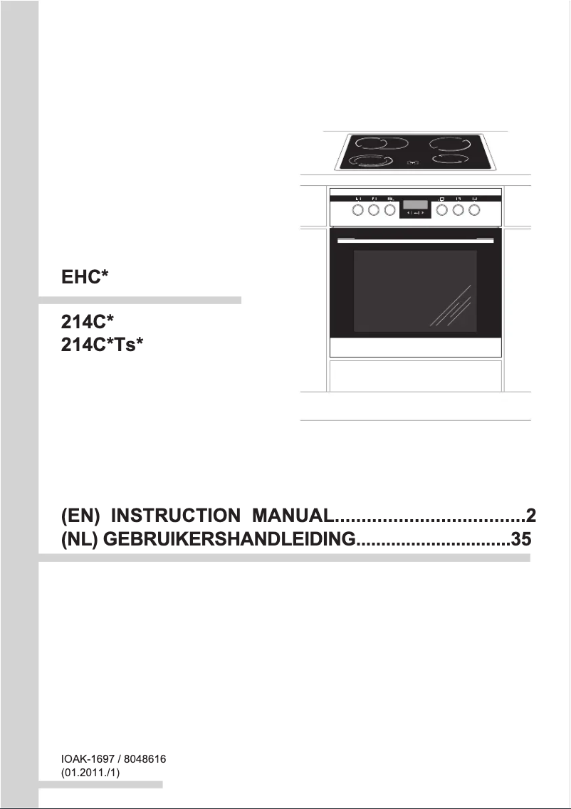 Image de la première page du manuel de l'appareil EHC 12423 E