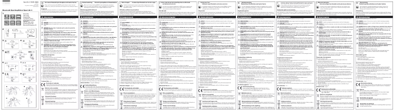 Imagen de la primera página del manual del dispositivo SPORT AIR