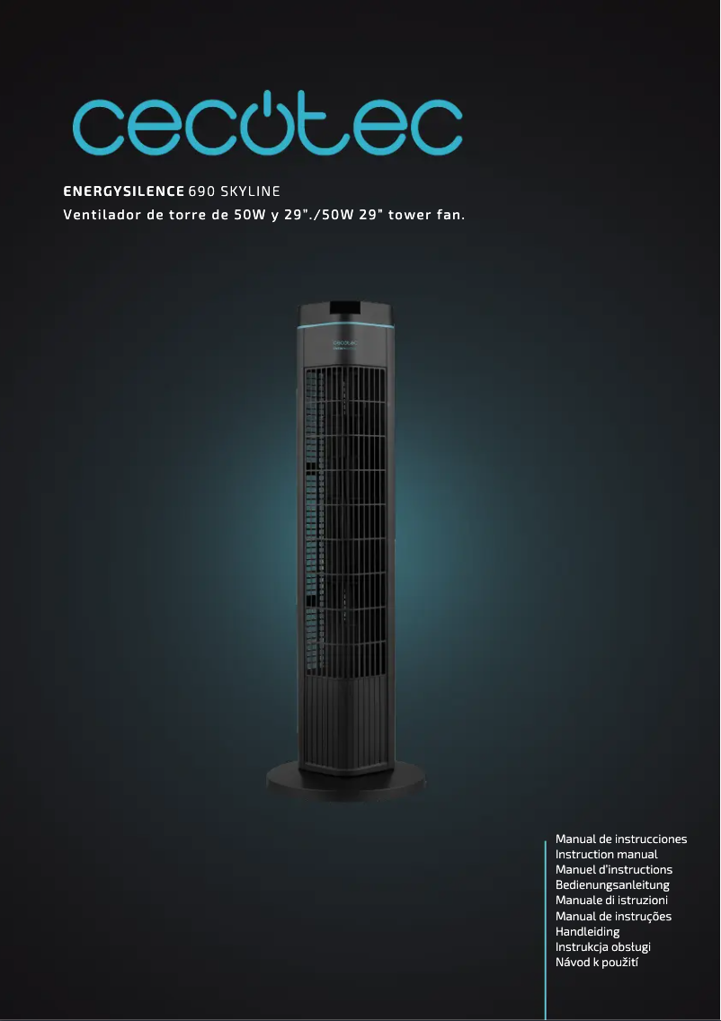 Image de la première page du manuel de l'appareil EnergySilence 690 Skyline