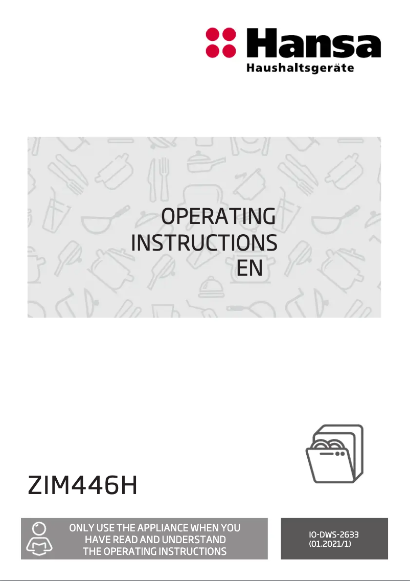 Page n°1 - Manuel utilisateur Hansa ZIM446H