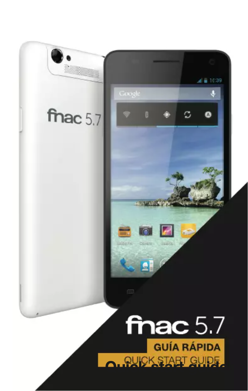 Image de la première page du manuel de l'appareil Fnac 5.7