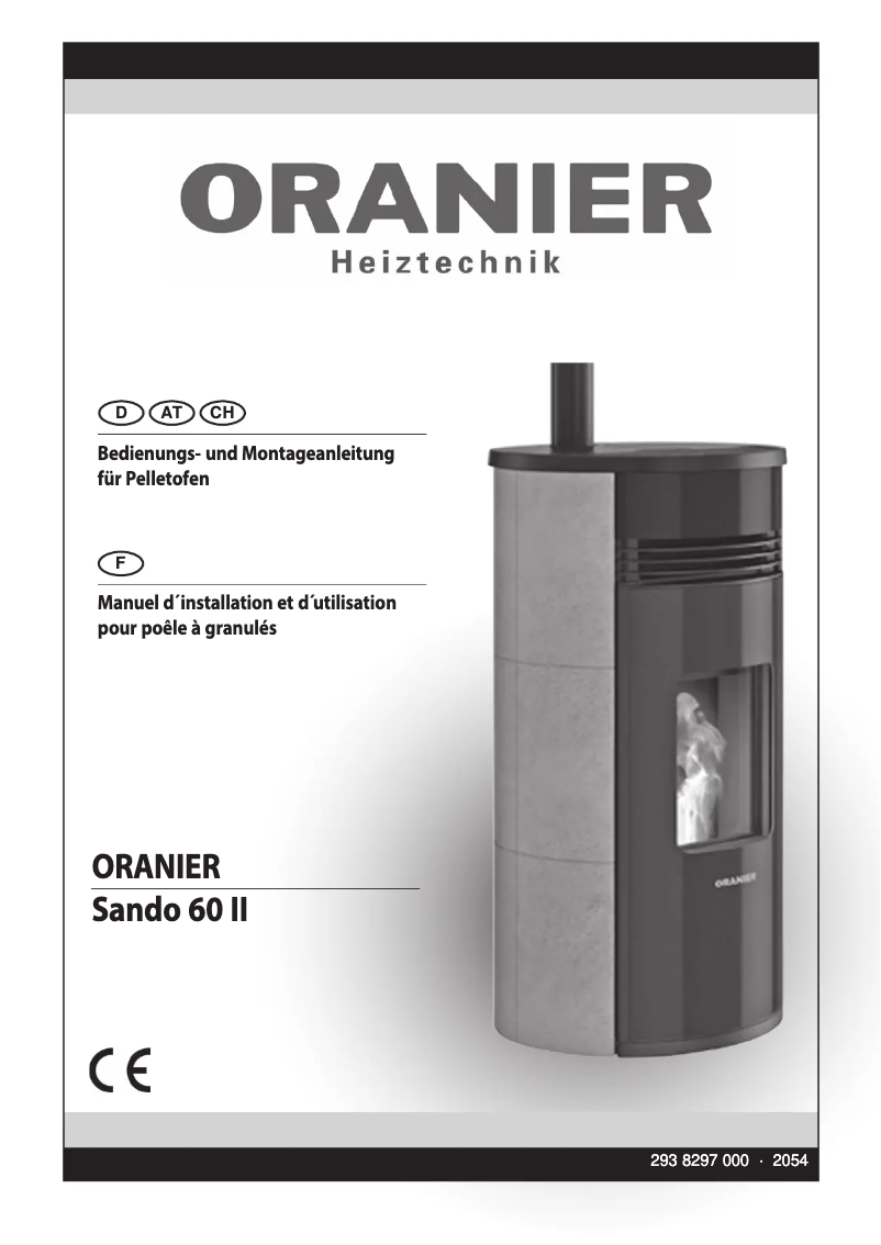 Page 1 de la notice Manuel utilisateur Oranier PORI Aqua II