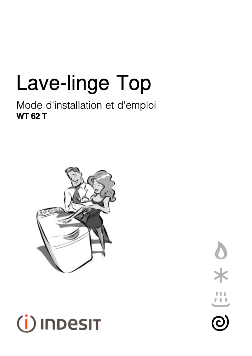 Image de la première page du manuel de l'appareil WT 62 T