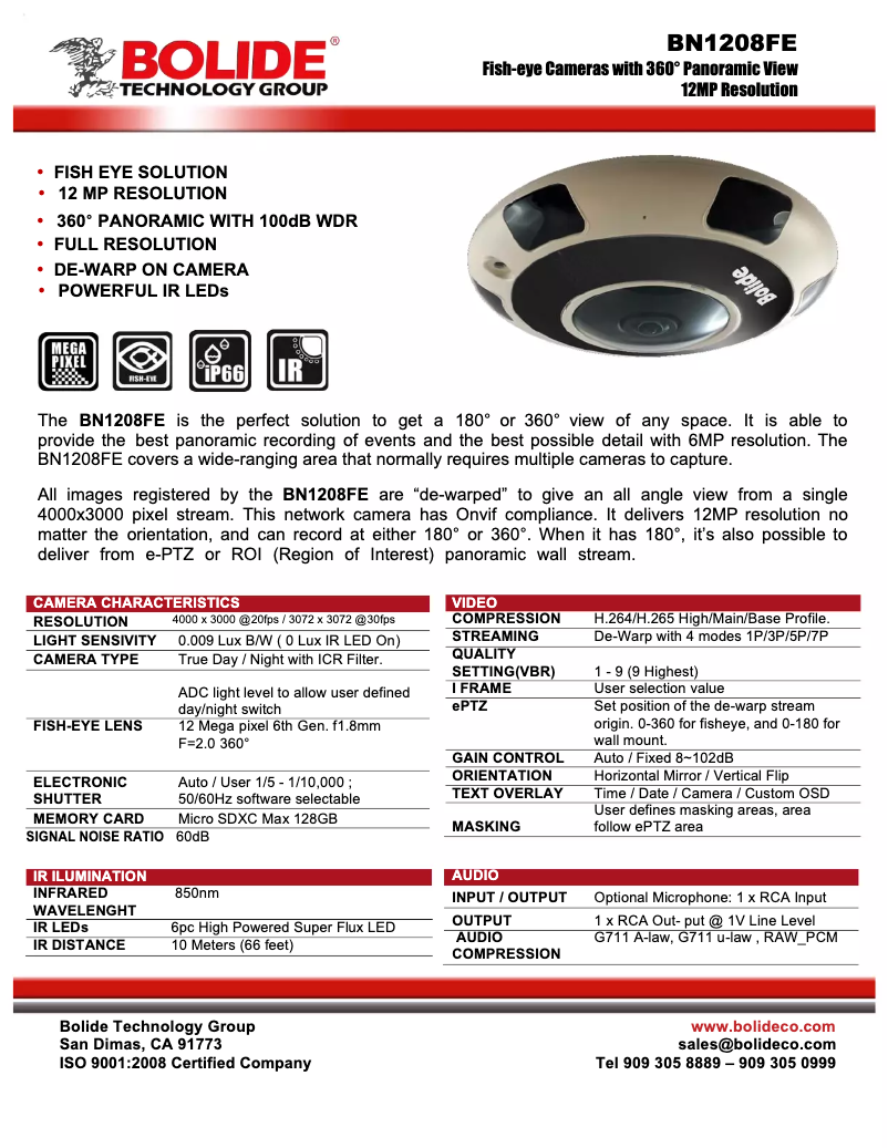 Image de la première page du manuel de l'appareil BP1209FEWMB