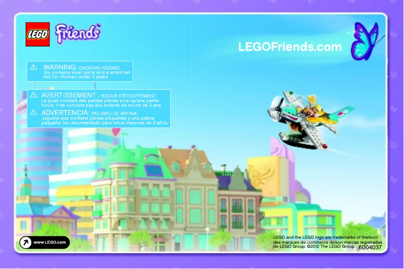 Page 1 de la notice Manuel utilisateur Lego ® Friends Advent Calendar