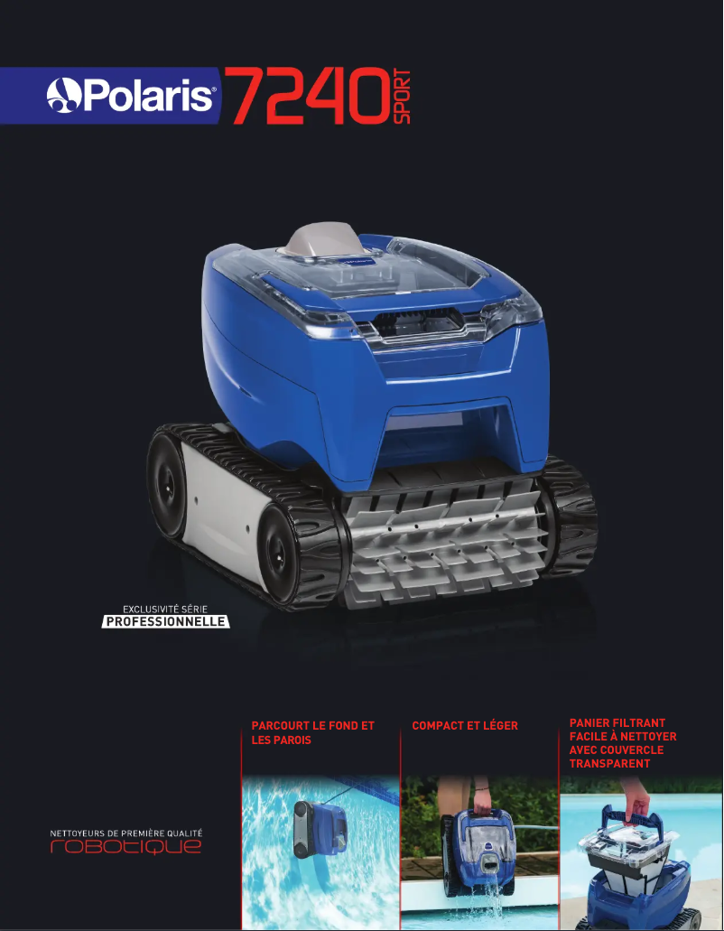 Image de la première page du manuel de l'appareil 7240