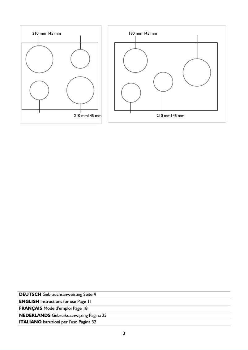 Page 1 de la notice Manuel utilisateur Bauknecht ETI 6646 IN