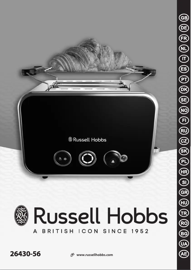 Page 1 de la notice Manuel utilisateur Russell Hobbs 26430-56
