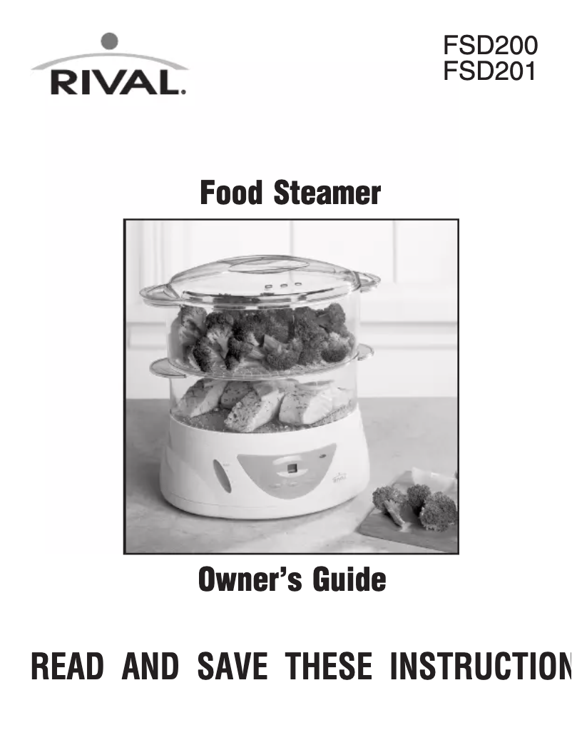 Image de la première page du manuel de l'appareil FSD201