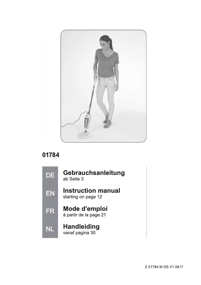 Page 1 de la notice Manuel utilisateur Cleanmaxx JC-232