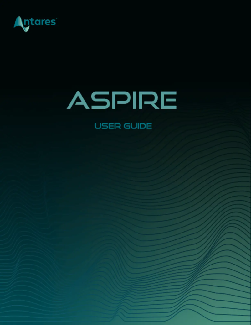 Page n°1 - Manuel utilisateur Antares ASPIRE Evo