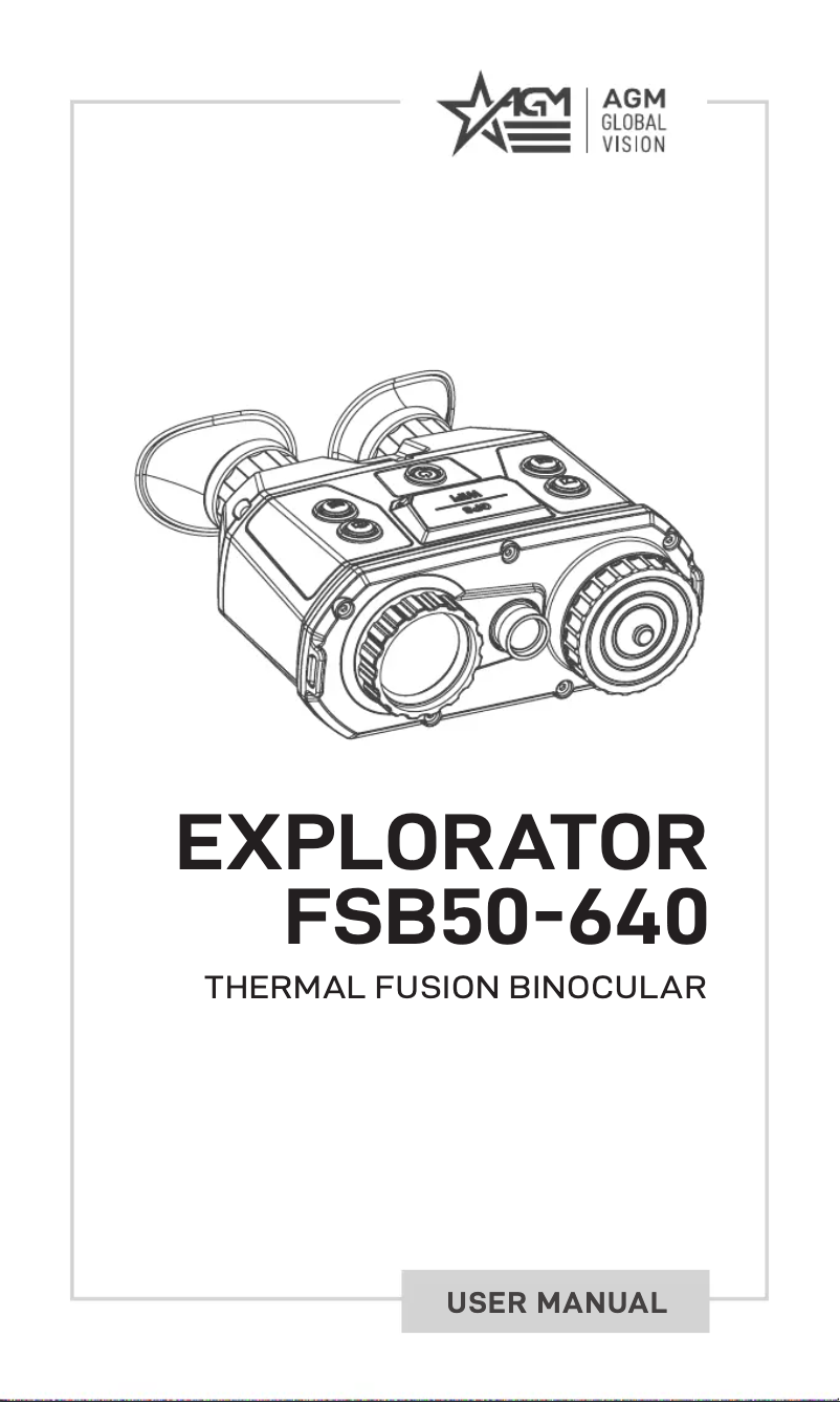 Image de la première page du manuel de l'appareil Explorator FSB50-640